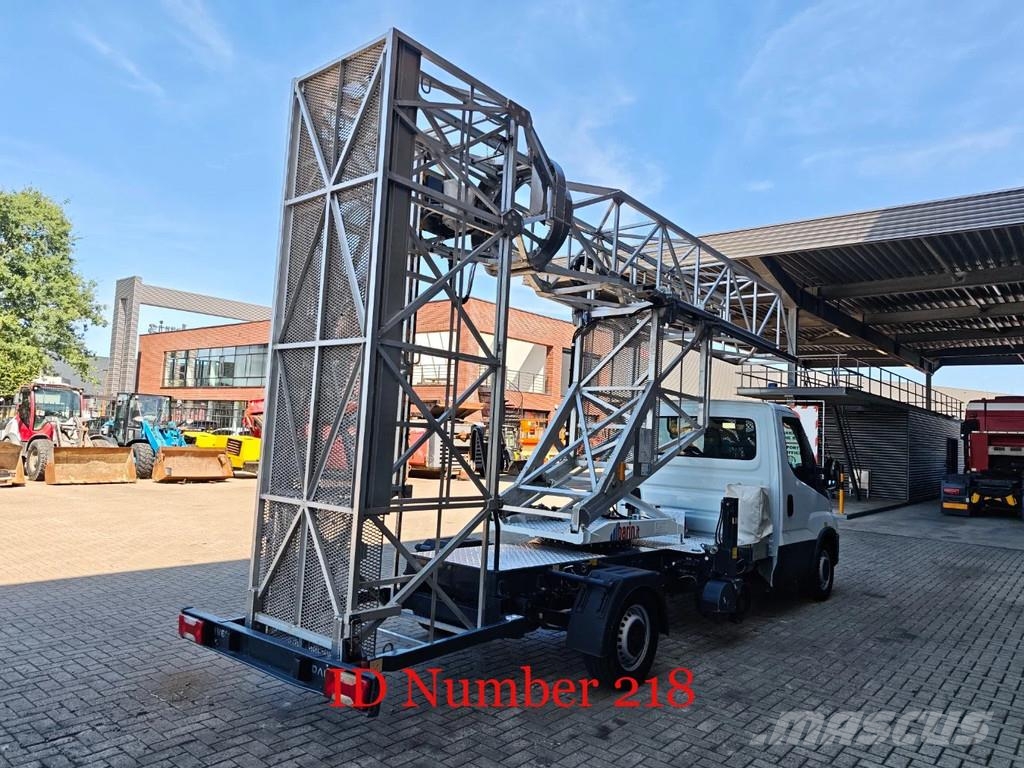 Iveco Daily 35-160 Barin ABC 60/L Bridge Control Inspect المنصات الهوائية المثبتة على شاحنة