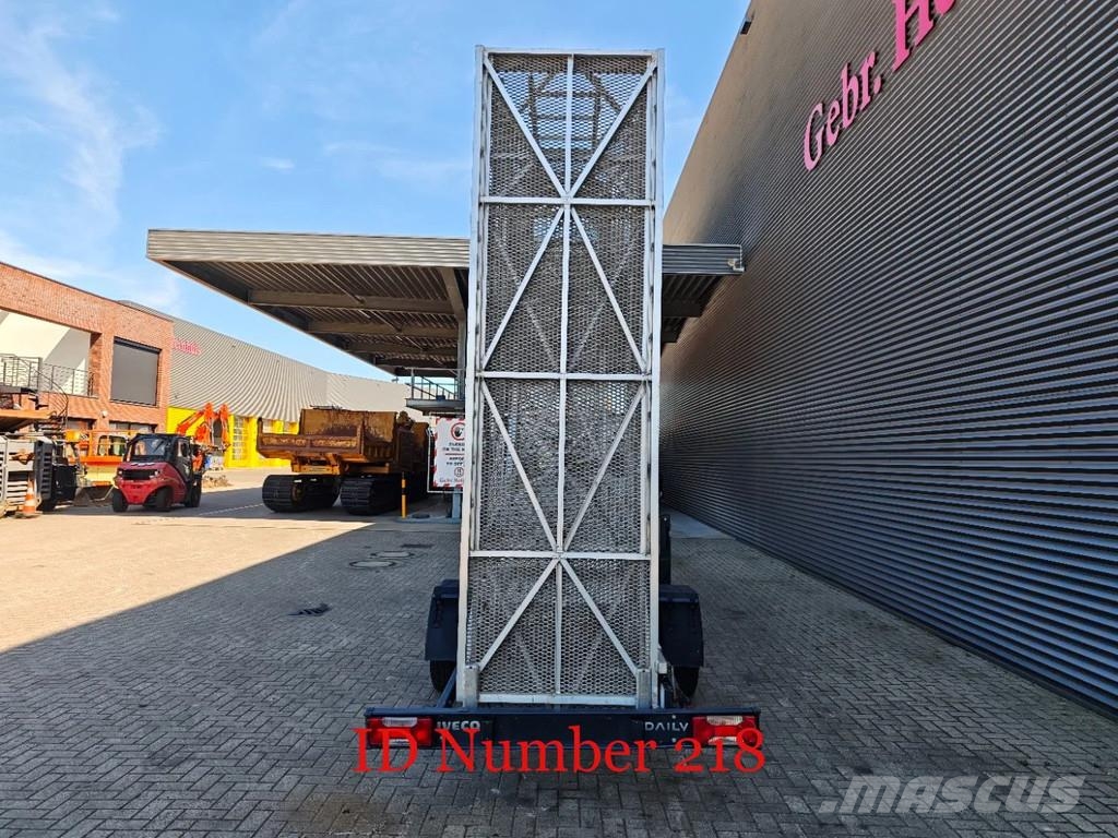 Iveco Daily 35-160 Barin ABC 60/L Bridge Control Inspect المنصات الهوائية المثبتة على شاحنة