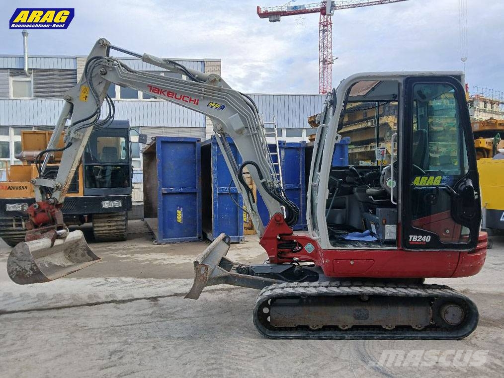 Takeuchi TB 240 Miniescavadeiras < 7t (Mini escavadeiras)