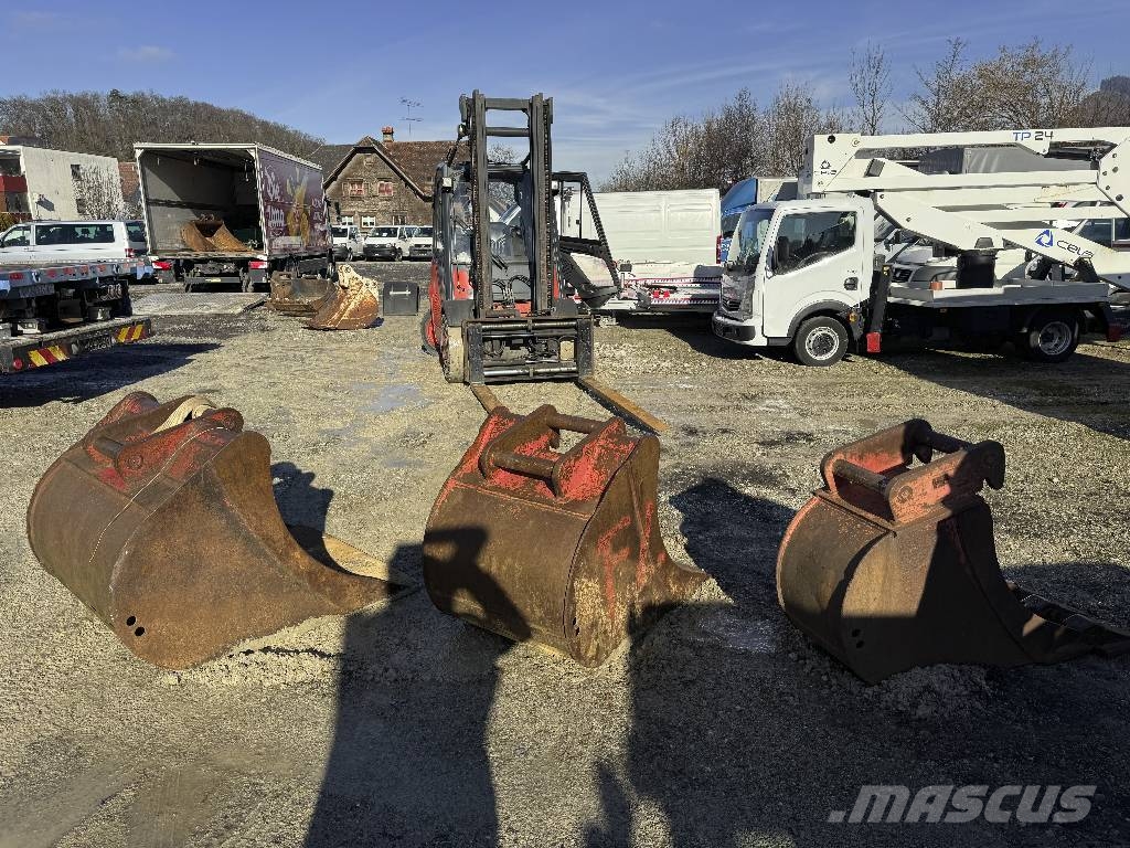 Takeuchi TB 1140 Schaufeln Löffel 3xStück Εκσκαφείς