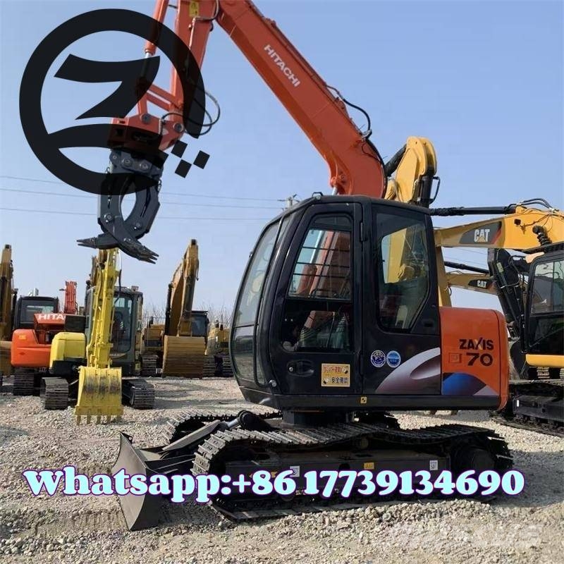 Hitachi ZX 70 Mini bagri <7t