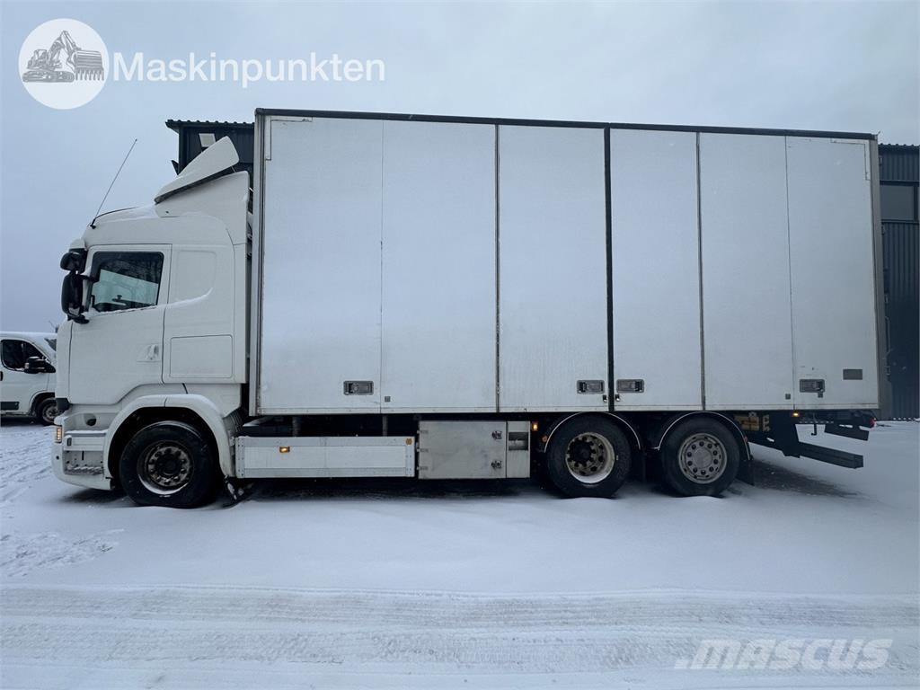 Scania R520 Camiones con caja de remolque