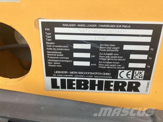 Liebherr L 506 Compact Kolesni nakladalci