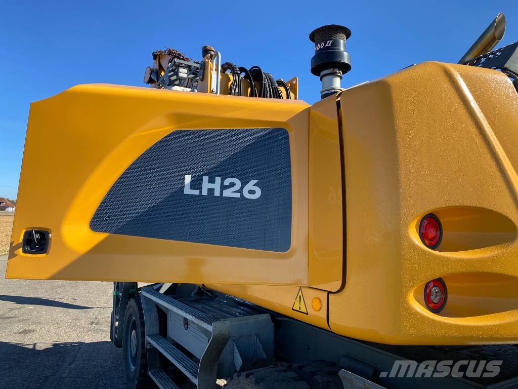 Liebherr LH 26 M Industry-Litronic endommagée Pelle sur pneus