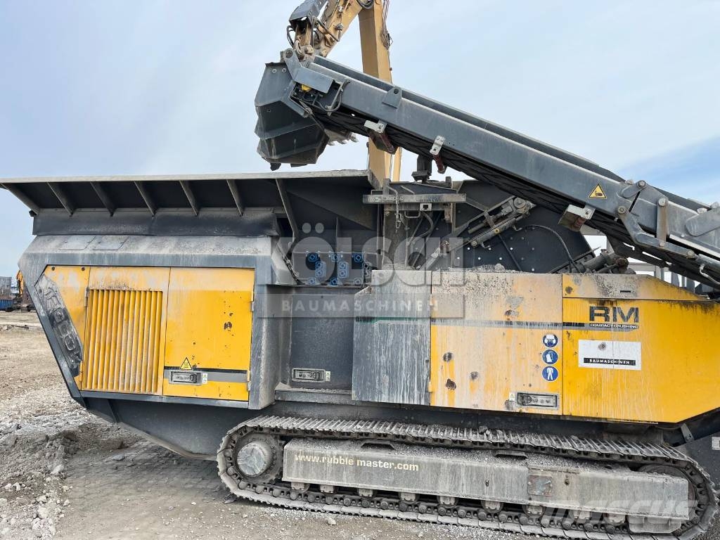 Rubble Master RM120GO + MS125GO + WS Μηχανές κοσκινίσματος