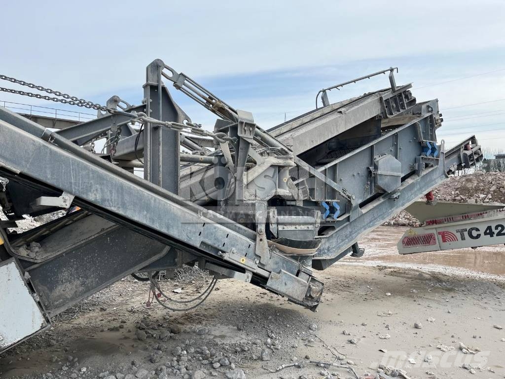 Rubble Master RM120GO + MS125GO + WS Μηχανές κοσκινίσματος