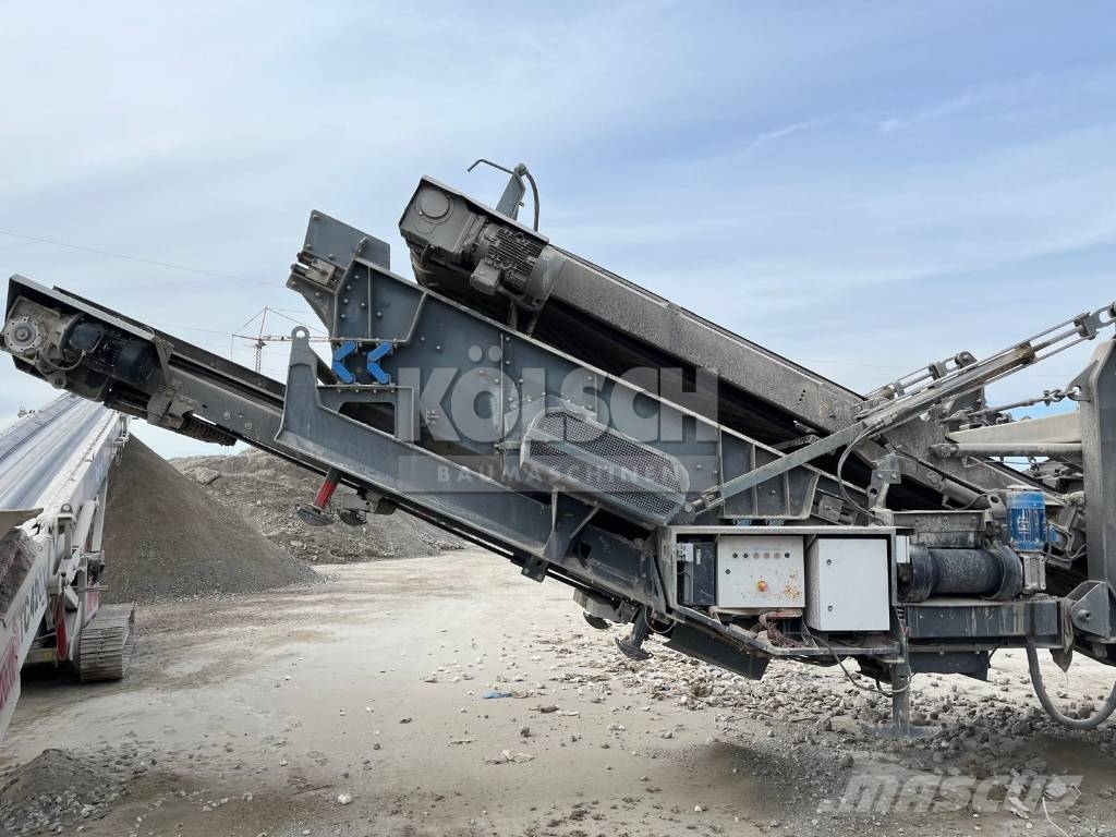 Rubble Master RM120GO + MS125GO + WS Μηχανές κοσκινίσματος