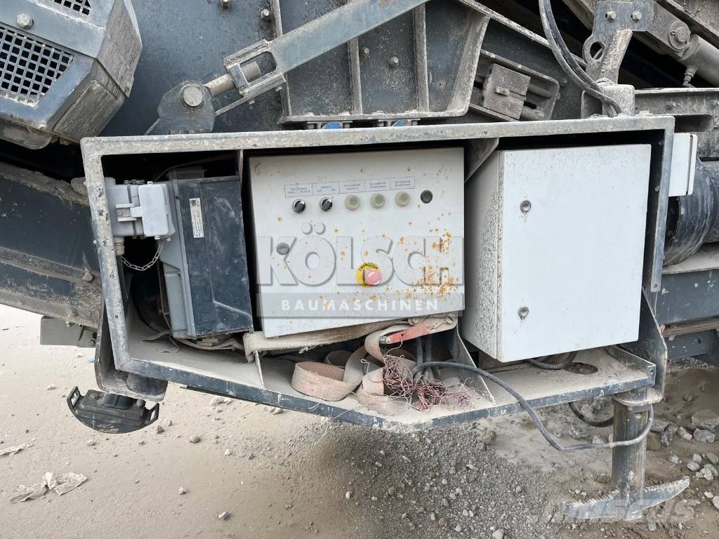 Rubble Master RM120GO + MS125GO + WS Μηχανές κοσκινίσματος