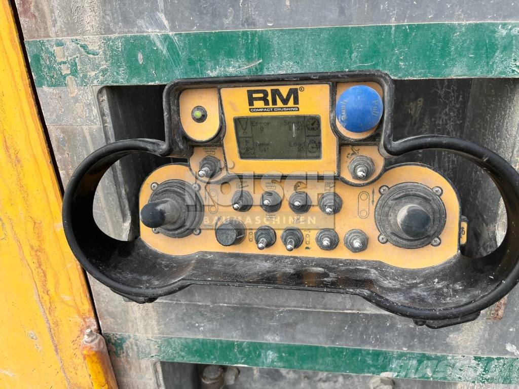 Rubble Master RM120GO + MS125GO + WS Μηχανές κοσκινίσματος
