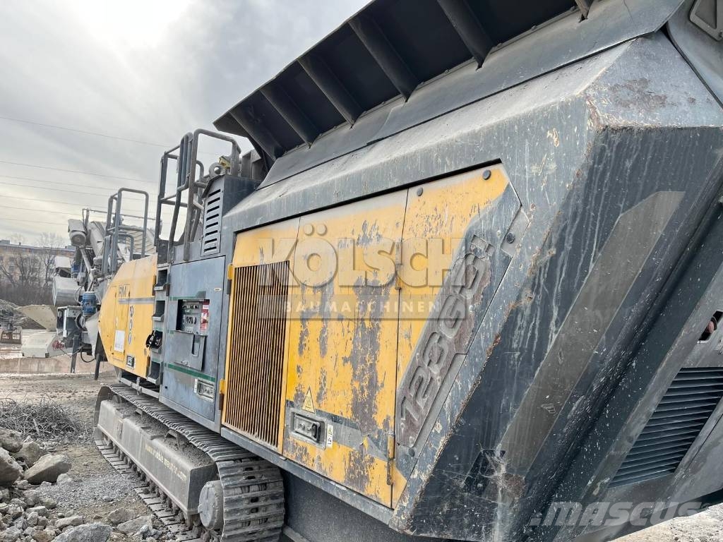 Rubble Master RM120GO + MS125GO + WS Μηχανές κοσκινίσματος