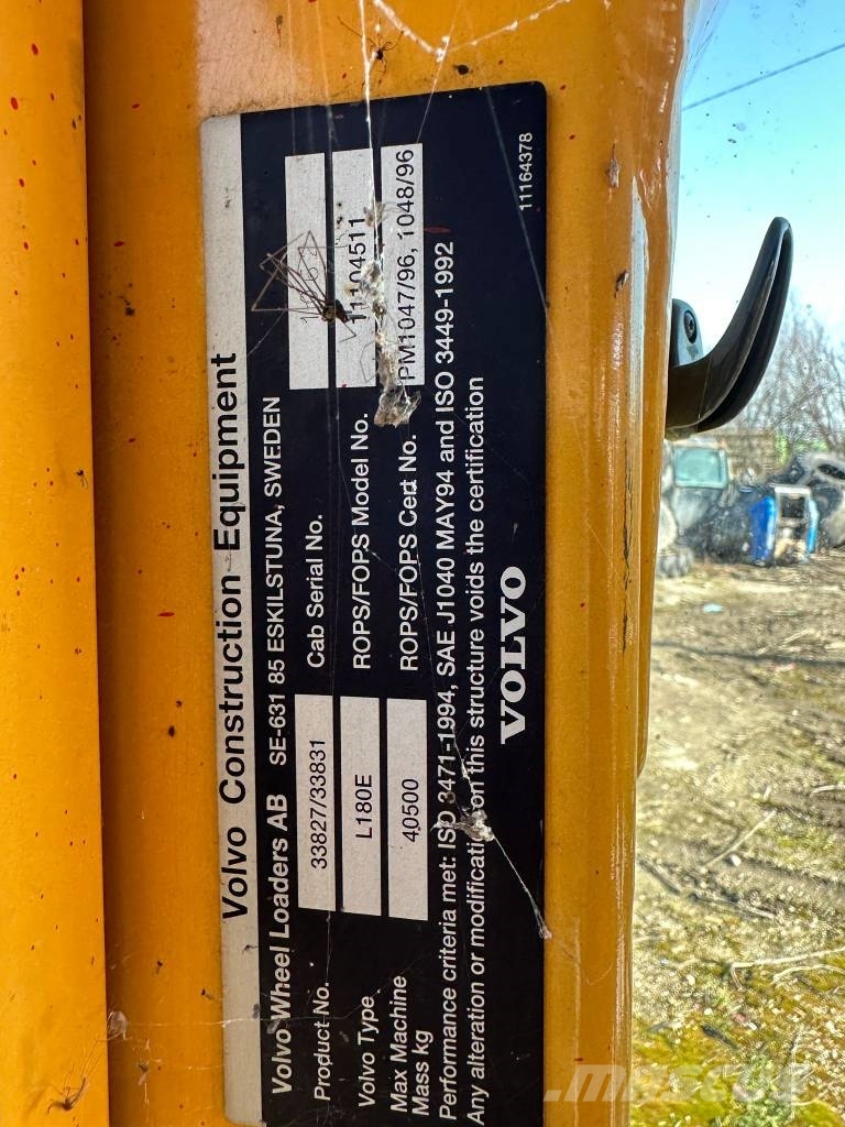 Volvo L 180 E CABIN Kabin
