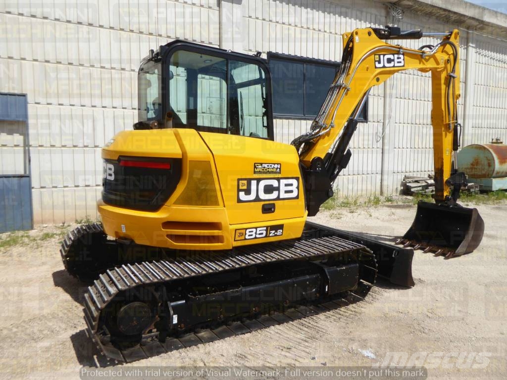 JCB 85 Z-2 حفارات وسط 7 طن - 12 طن