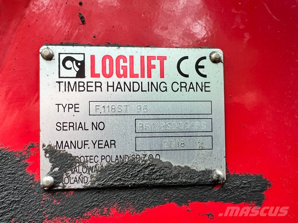 Loglift 118 ST Grúas para madera