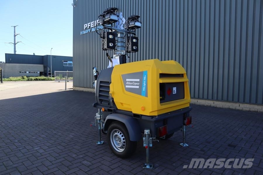 Atlas Copco Hilight H6+ Valid inspection, Max Boom Height 8m, أبراج خفيفة