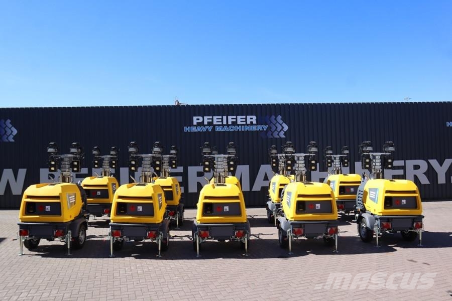 Atlas Copco Hilight H6+ Valid inspection, Max Boom Height 8m, أبراج خفيفة