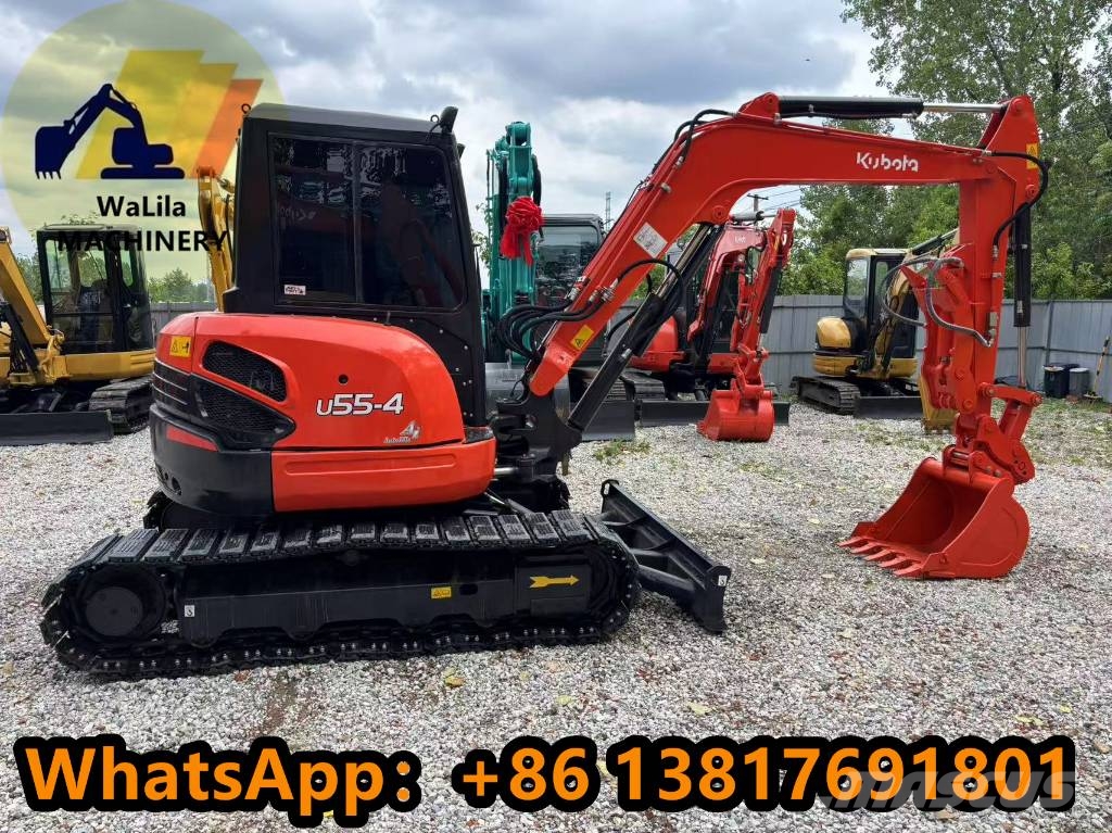 Kubota U 55 R-4 Mini bagri <7t