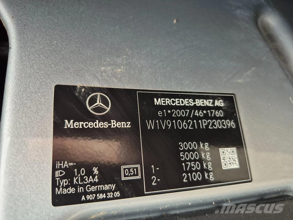 Mercedes-Benz Sprinter 211 Vehículos de caha cerrada