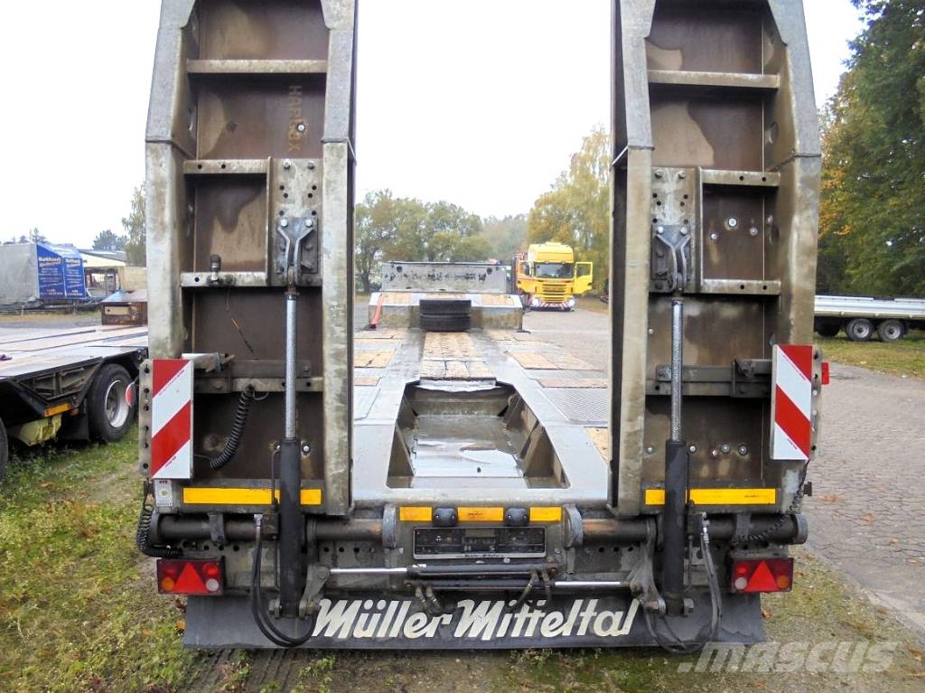 Müller-Mitteltal TS 3 RM - verzinkt + Radmulden Tieflader-Auflieger