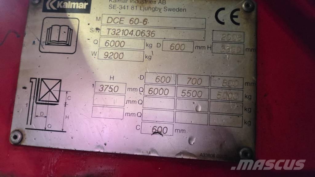 Kalmar DCE 60-6 شاحنات الديزل