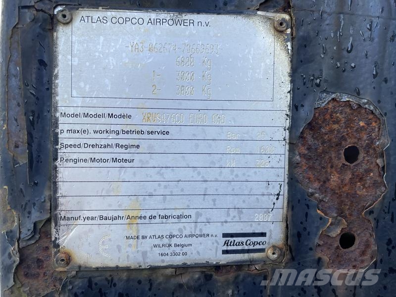 Atlas Copco XRVS 476 CD Compressors