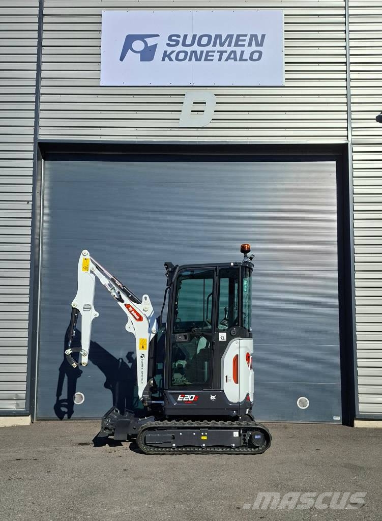 Bobcat E20z minikaivinkone Міні-екскаватори < 7т