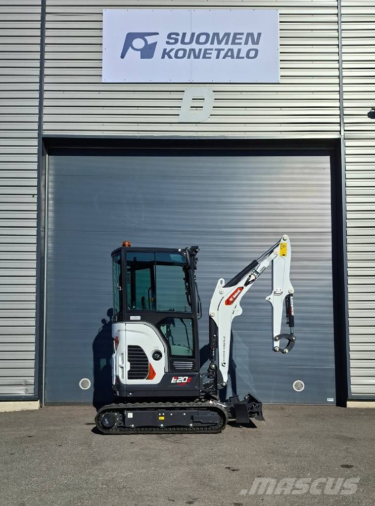 Bobcat E20z minikaivinkone Міні-екскаватори < 7т