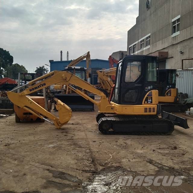 Komatsu PC 55 MR 小型挖土機/掘鑿機<7t(小型挖掘機)
