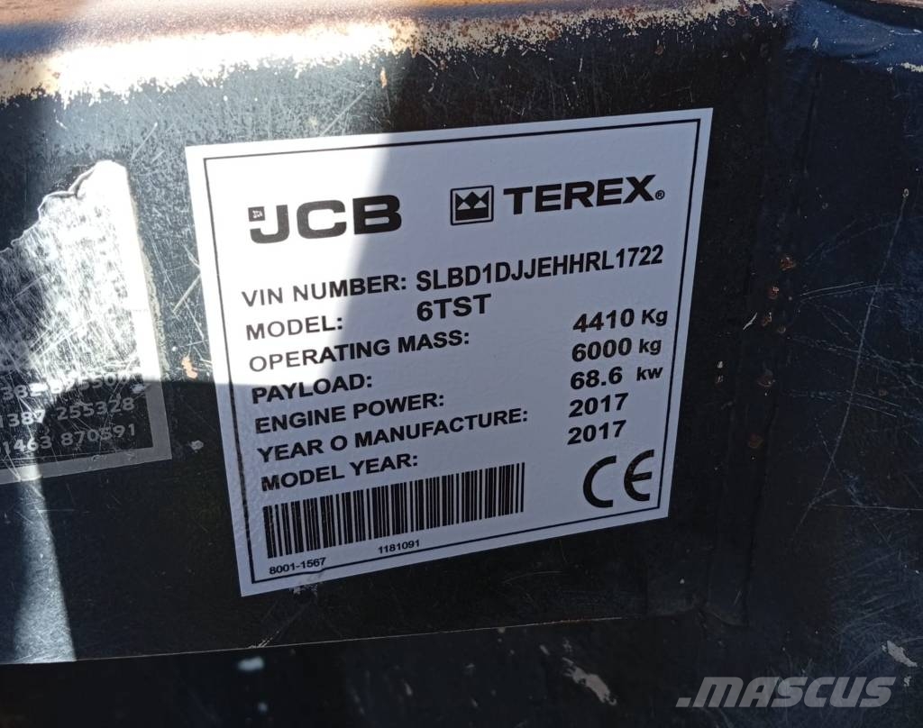 JCB 6 TST Minidumper