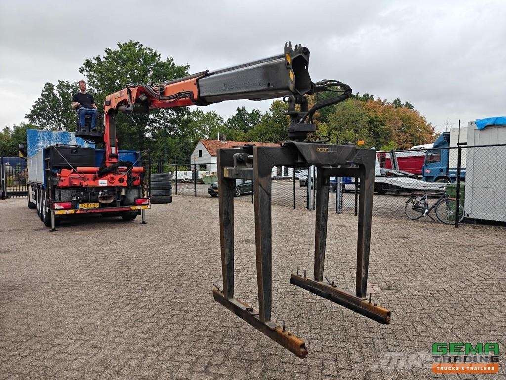 MAN TGX 26.480 8X2-6BL Sleeping Cab Euro5 - Open Loadi Platte bakwagens