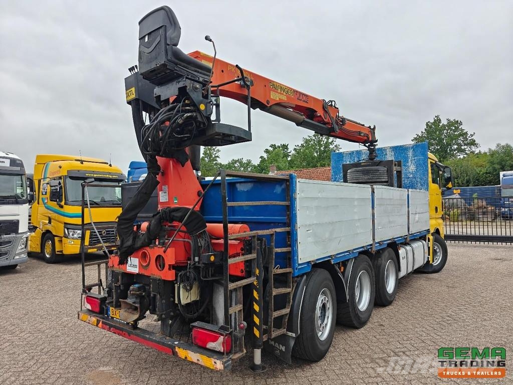 MAN TGX 26.480 8X2-6BL Sleeping Cab Euro5 - Open Loadi Platte bakwagens