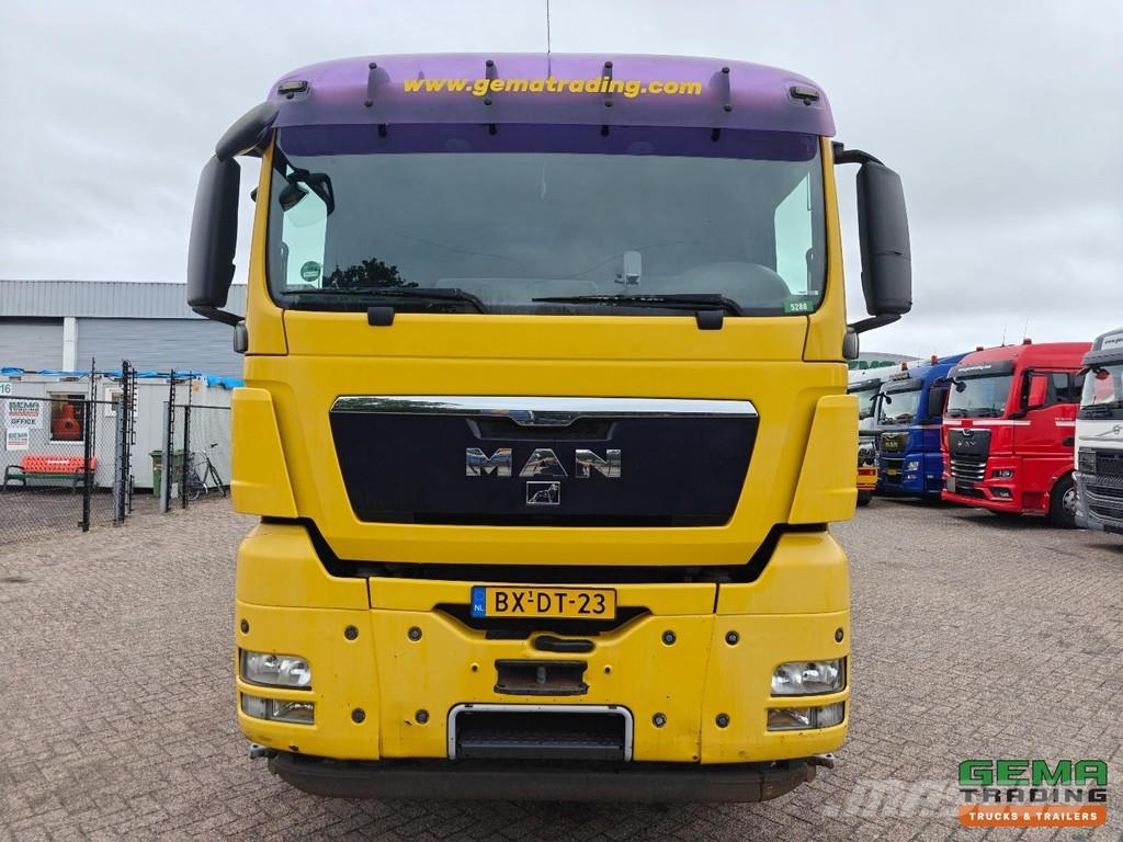 MAN TGX 26.480 8X2-6BL Sleeping Cab Euro5 - Open Loadi Platte bakwagens
