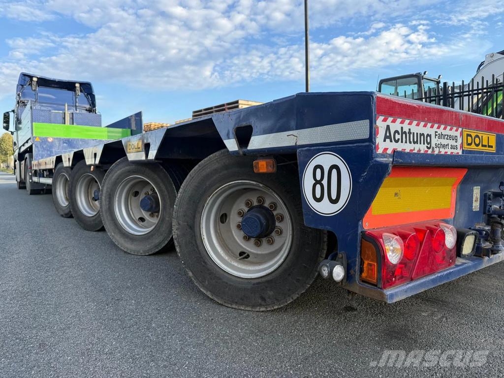 MAN TGX 18.440 Doll Trailer 4x Steered Axles Trekkers