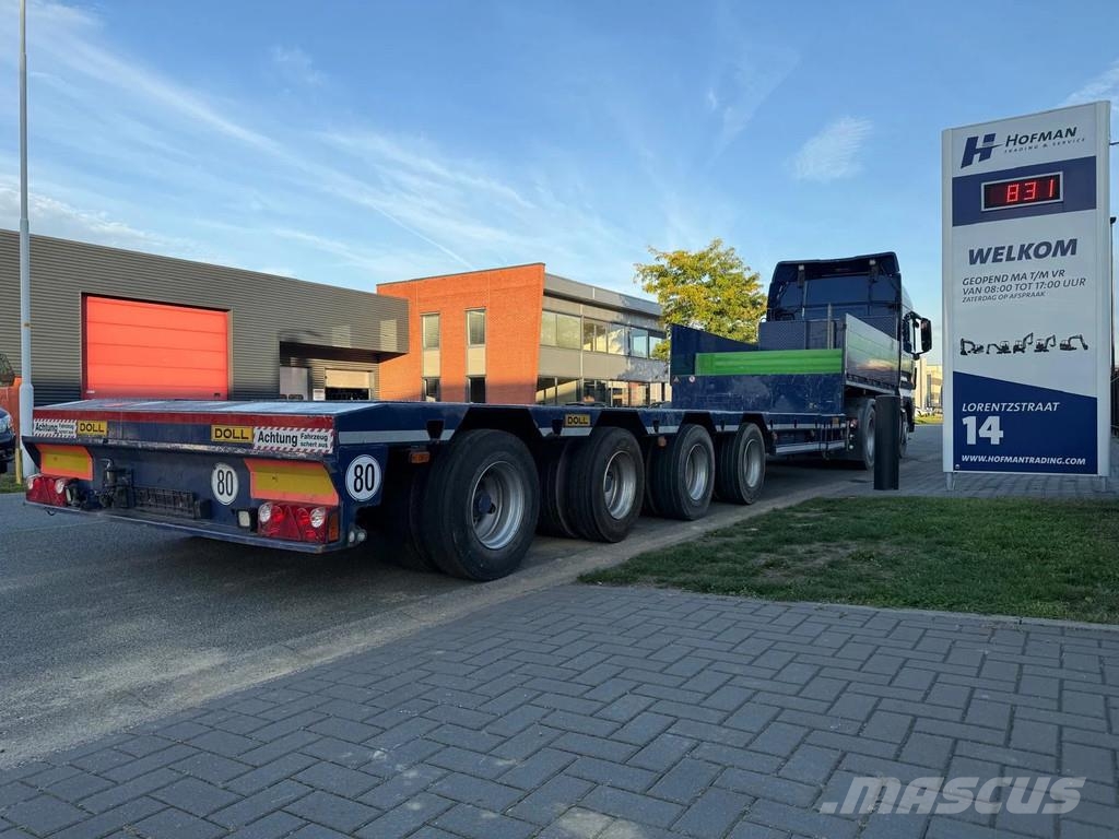 MAN TGX 18.440 Doll Trailer 4x Steered Axles Trekkers