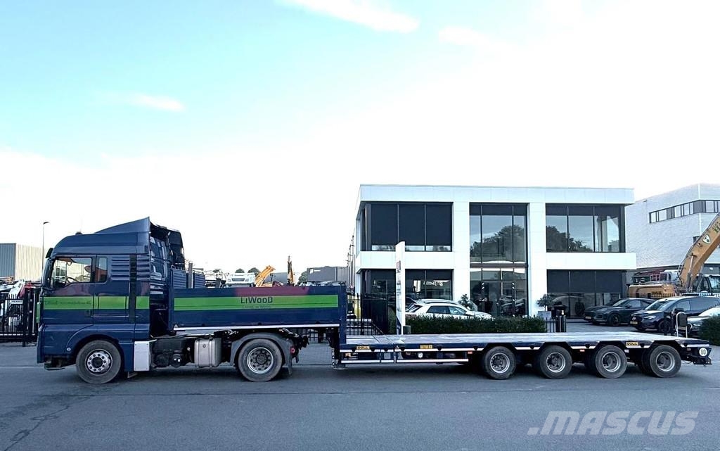 MAN TGX 18.440 Doll Trailer 4x Steered Axles Trekkers