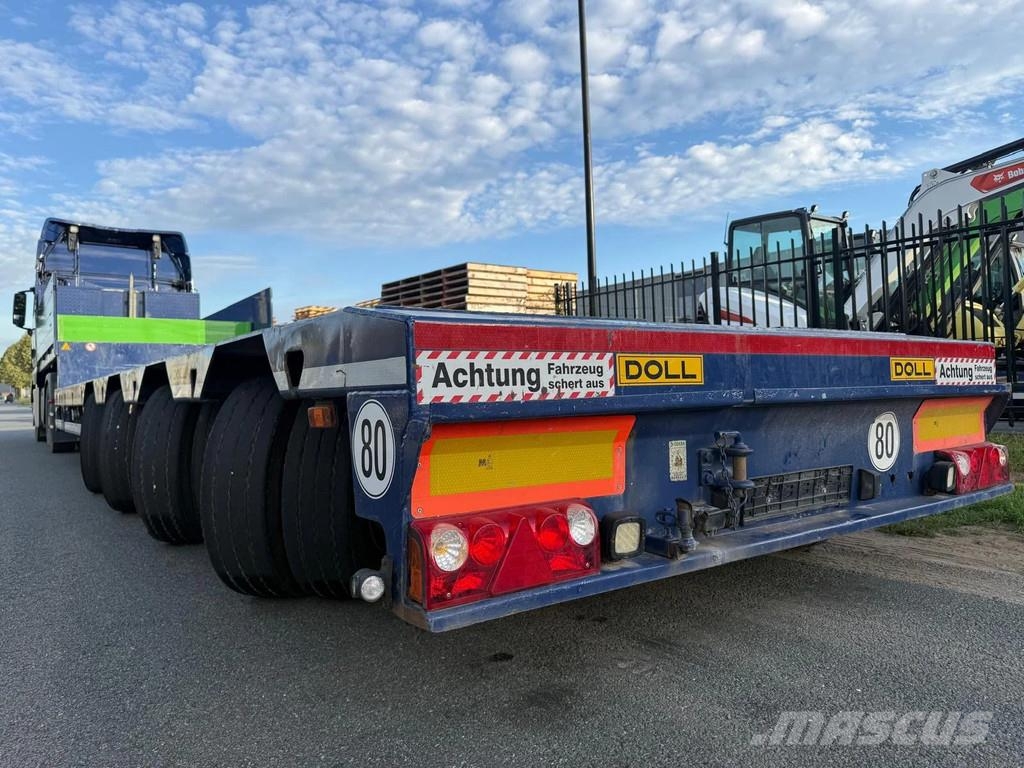 MAN TGX 18.440 Doll Trailer 4x Steered Axles Trekkers