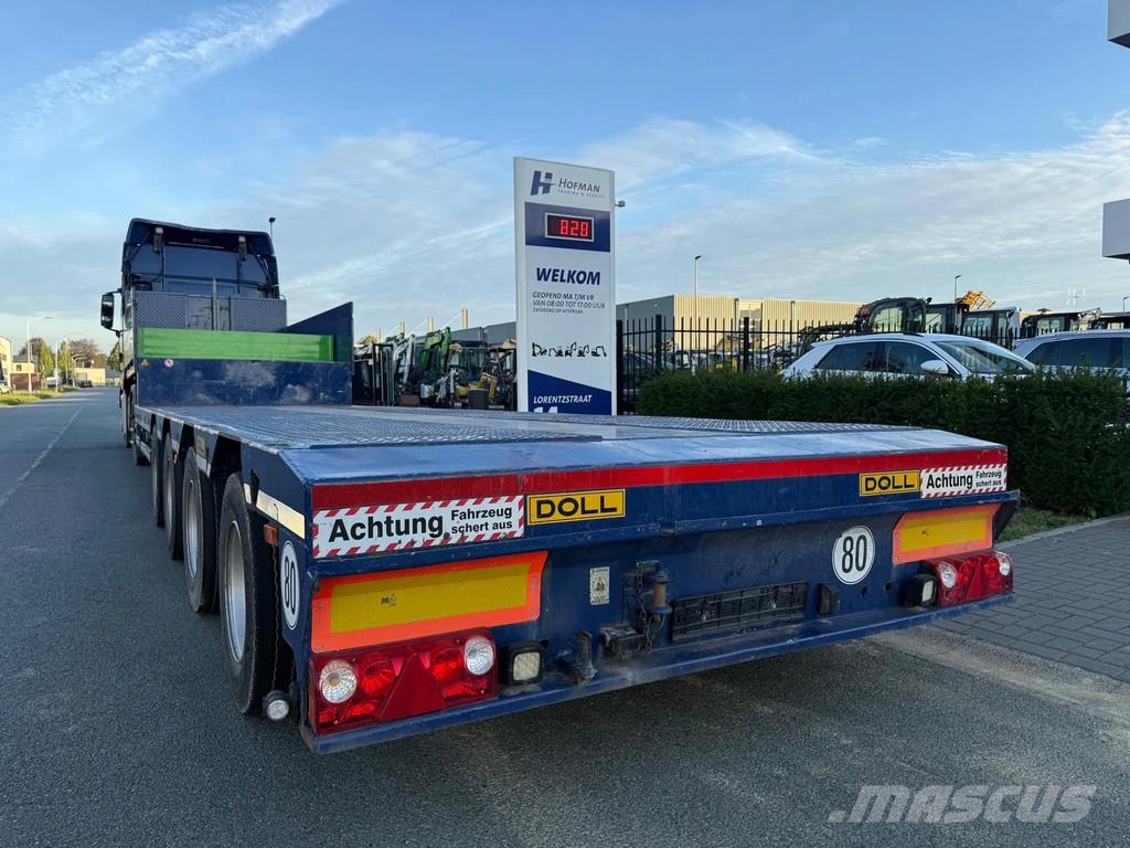 MAN TGX 18.440 Doll Trailer 4x Steered Axles Trekkers