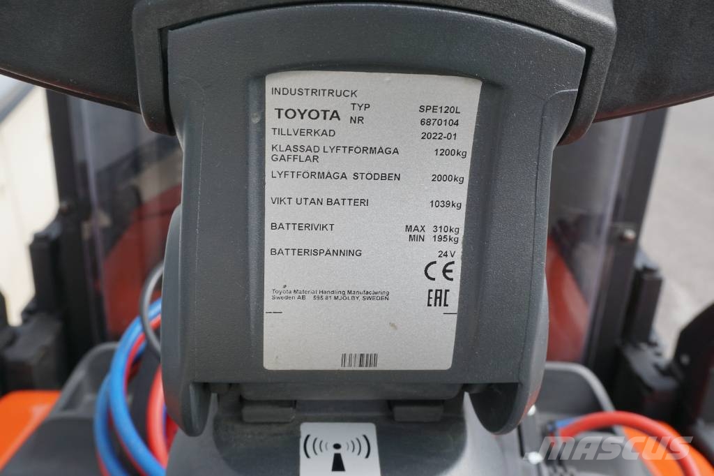 Toyota SPE120L 手推堆垛车