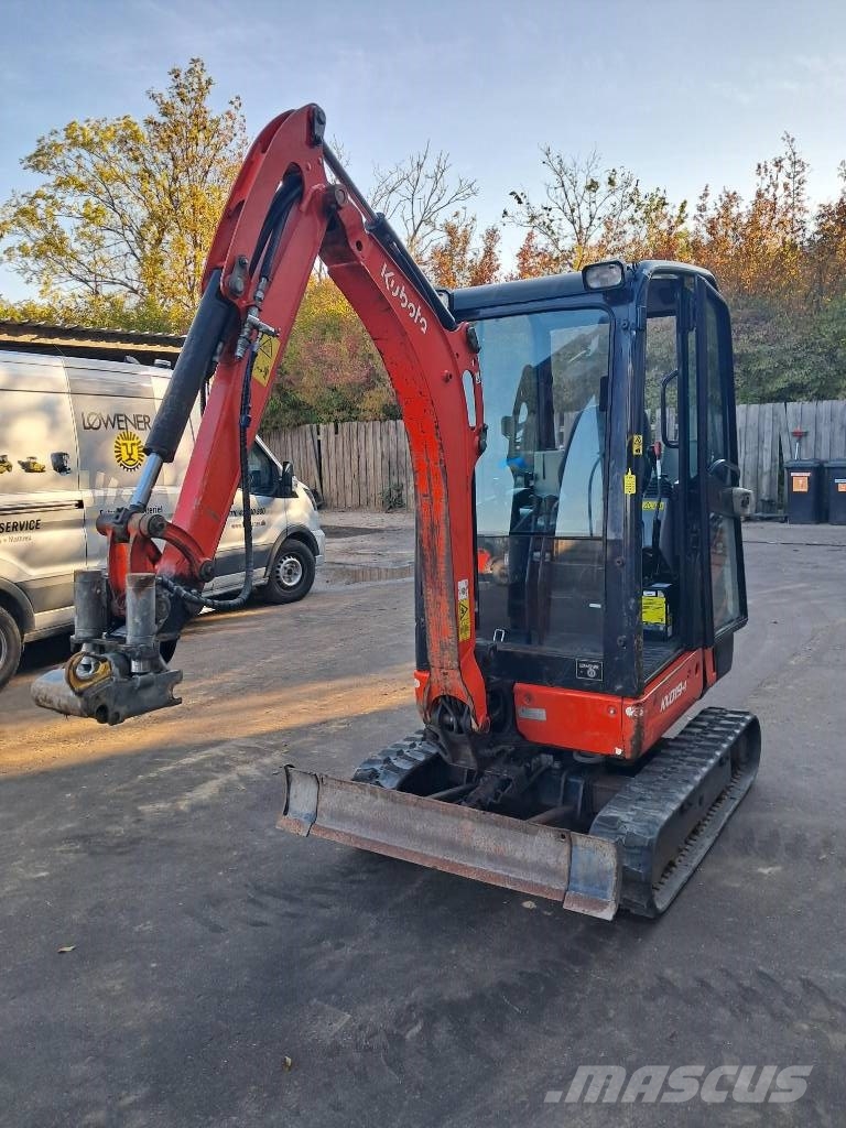 Kubota KX 019-4 حفارات صغيرة أقل من 7 طن (حفارات صغيرة)