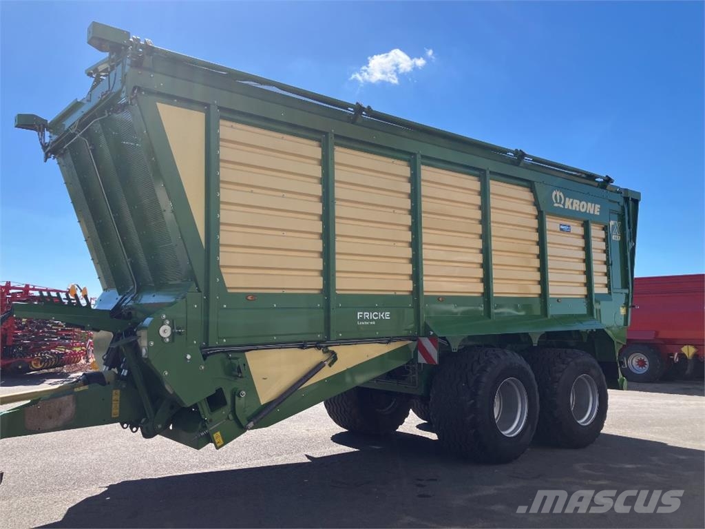 Krone TX 460 m. Laderaumabdeckung Käsittely- ja sijoittelulaitteet