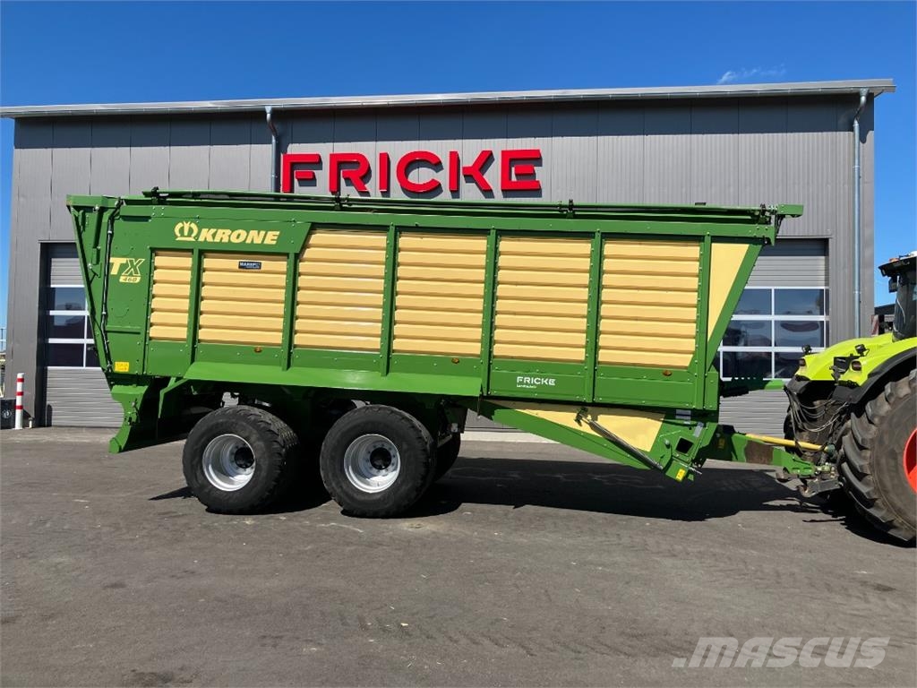 Krone TX 460 m. Laderaumabdeckung Käsittely- ja sijoittelulaitteet