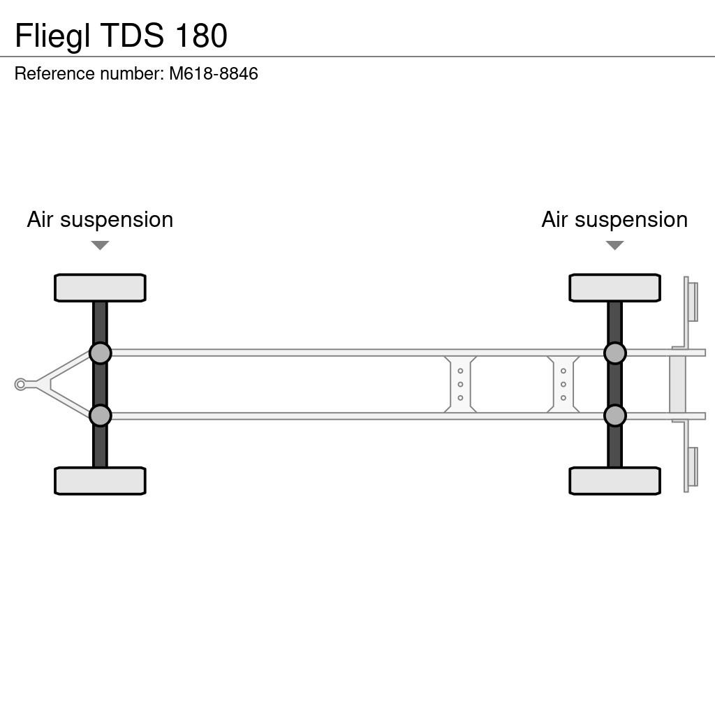Fliegl TDS 180 Vežimėliai