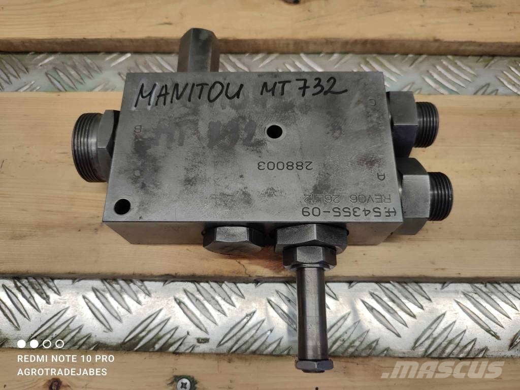 Manitou MT732 hydraulic lock Hidraulika
