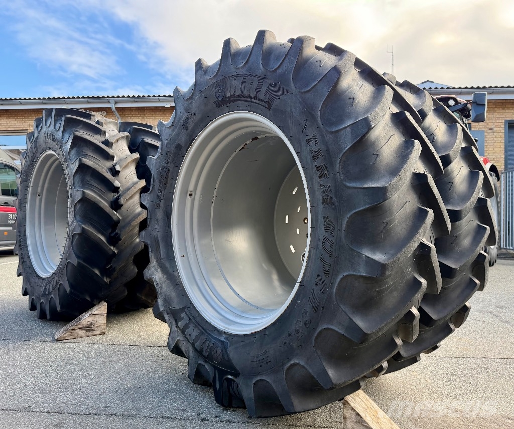 MRL 2 sæt Farm Super 520/85 R42 tvillingehjul Pneumatiky, kolesá a ráfiky