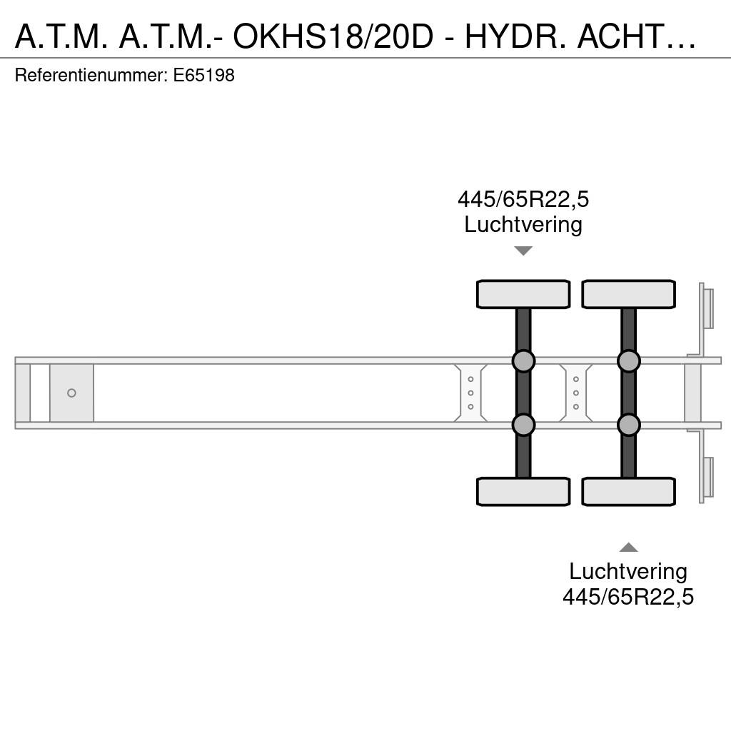ATM A.T.M.- OKHS18/20D - HYDR. ACHTERDEUR Semirremolques de volteo