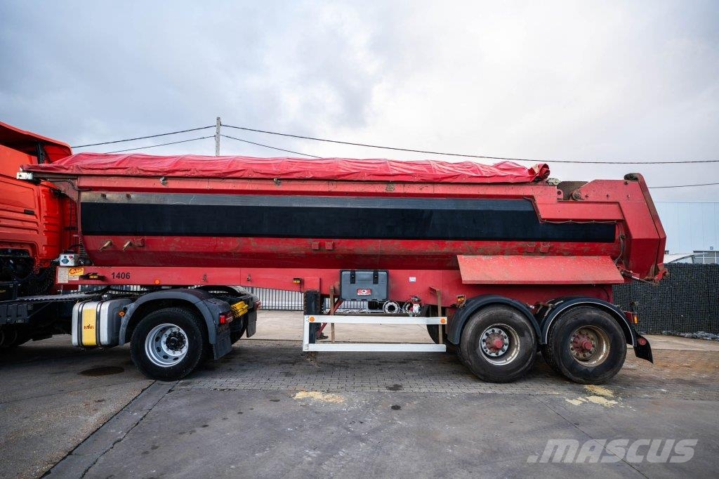ATM A.T.M.- OKHS18/20D - HYDR. ACHTERDEUR Tipptrailer
