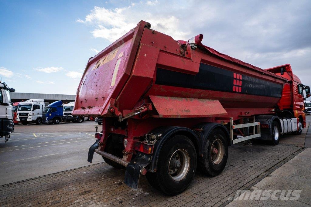 ATM A.T.M.- OKHS18/20D - HYDR. ACHTERDEUR Tipptrailer
