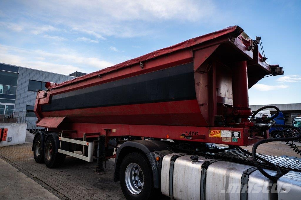 ATM A.T.M.- OKHS18/20D - HYDR. ACHTERDEUR Tipptrailer