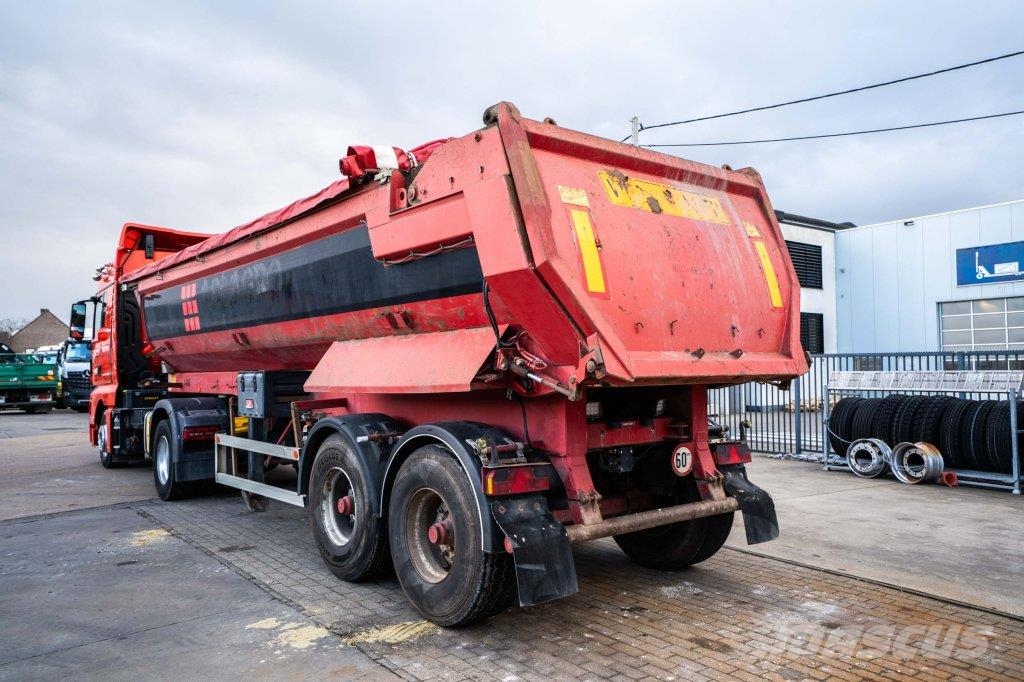 ATM A.T.M.- OKHS18/20D - HYDR. ACHTERDEUR Tipptrailer