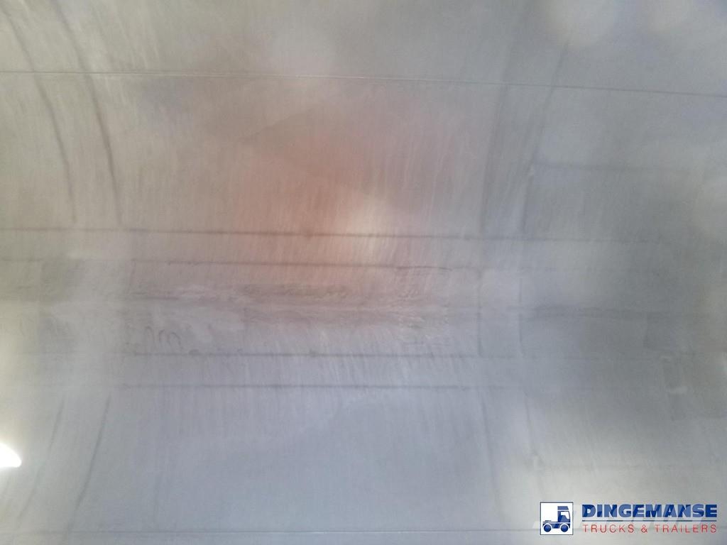 Magyar Chemical tank inox L4BH 22.5 m3 / 1 comp Semi remorque citerne