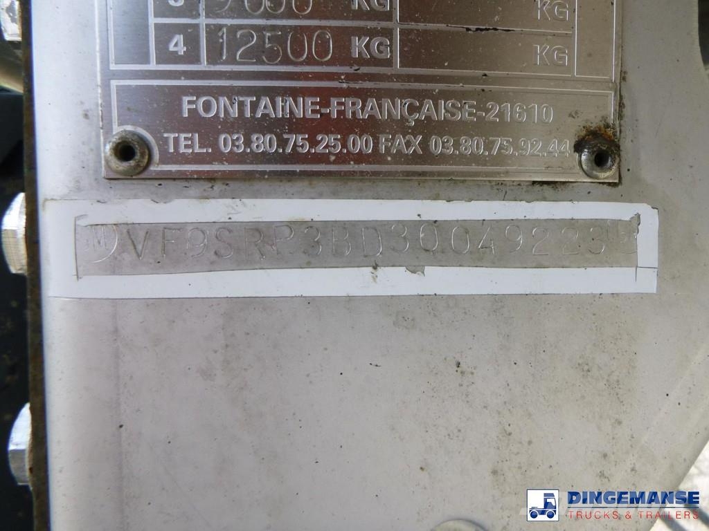 Magyar Chemical tank inox L4BH 22.5 m3 / 1 comp Semi remorque citerne